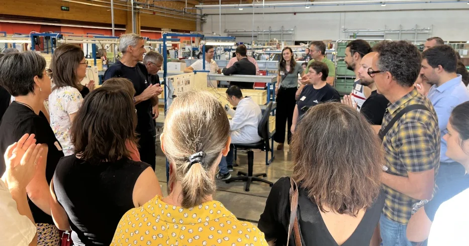Inclusion et industrie_Inauguration du partenariat entre AMIPI et VoltR