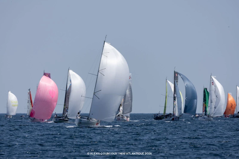 Départ Mini Atlantique 2026 - Noé Ackermann