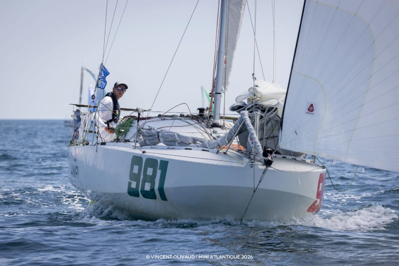Départ Mini Atlantique 2026 - Noé Ackermann